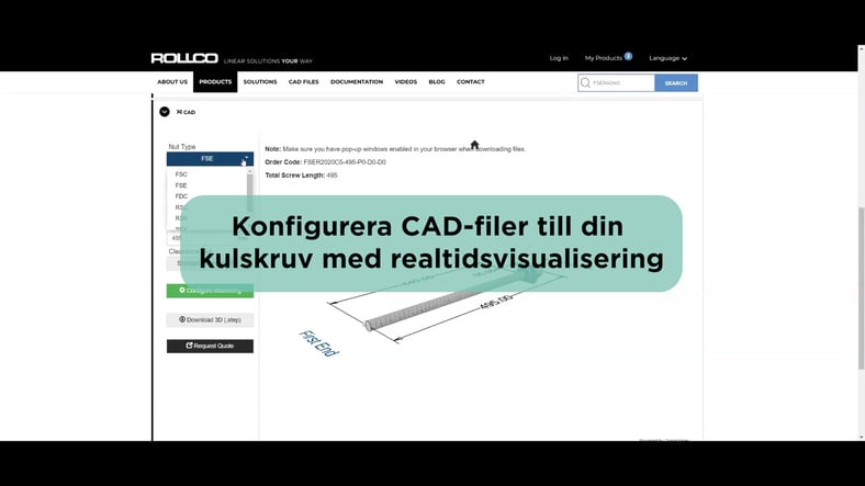 CAD-konfigurator med visualisering i realtid